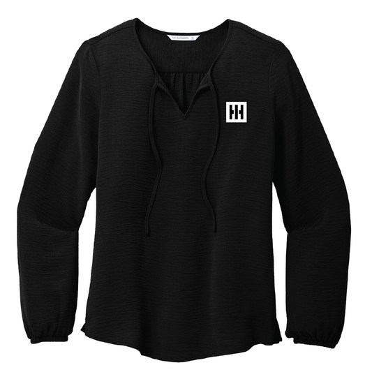 Port Authority Ladies' Textured Crepe Blouse - HI012